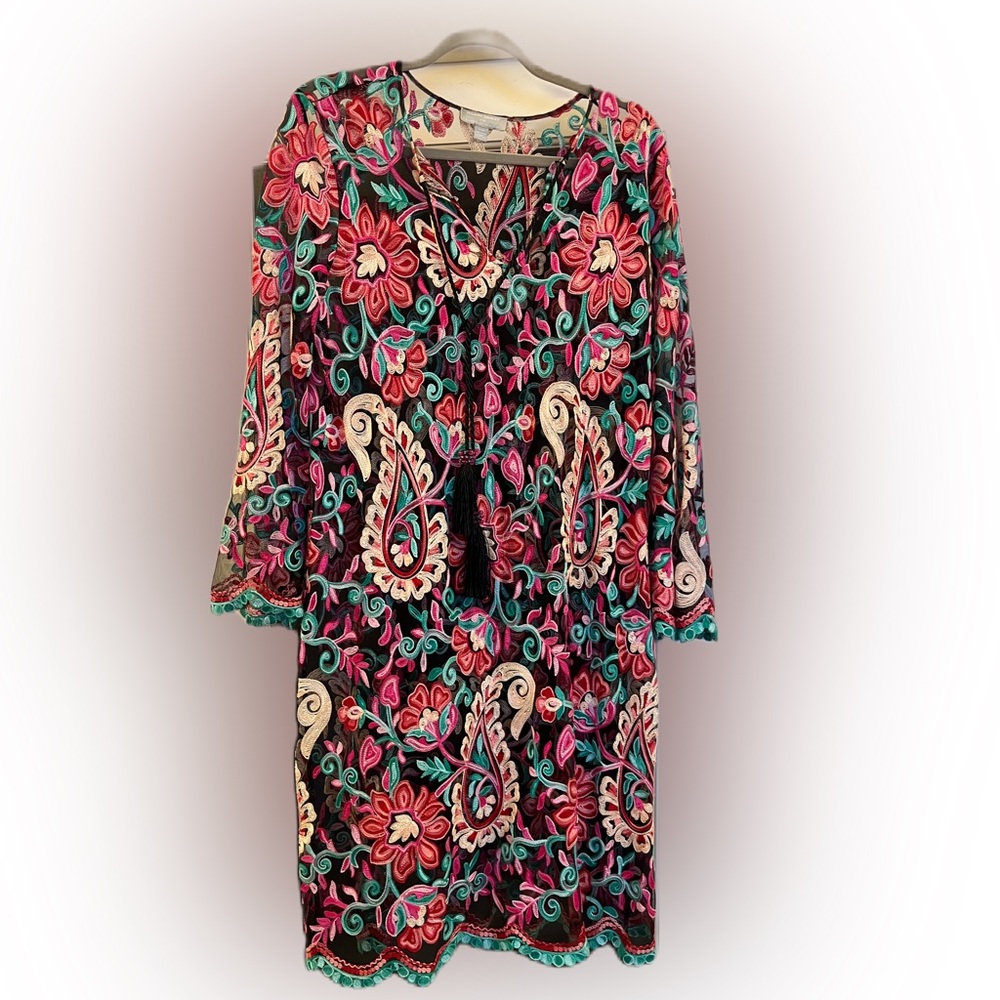 Hilary Radley for Betty Barclay beach tunic L/G
